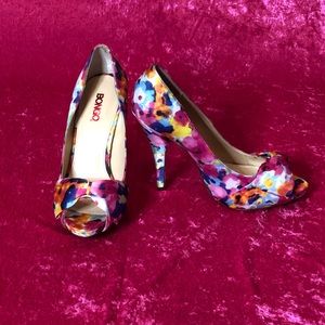 Bongo floral heels